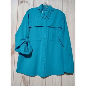 Worldwide Sportsman Shirt Men's Extra‎ Large Blue